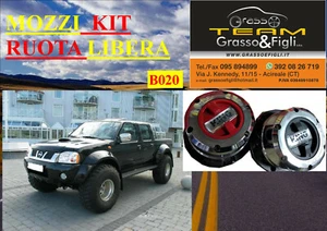 Kit Mozzi Ruota Libera For Nissan Navara D22 1997 > 2005 King off Pezzi 2 CAVE28 - Foto 1 di 4