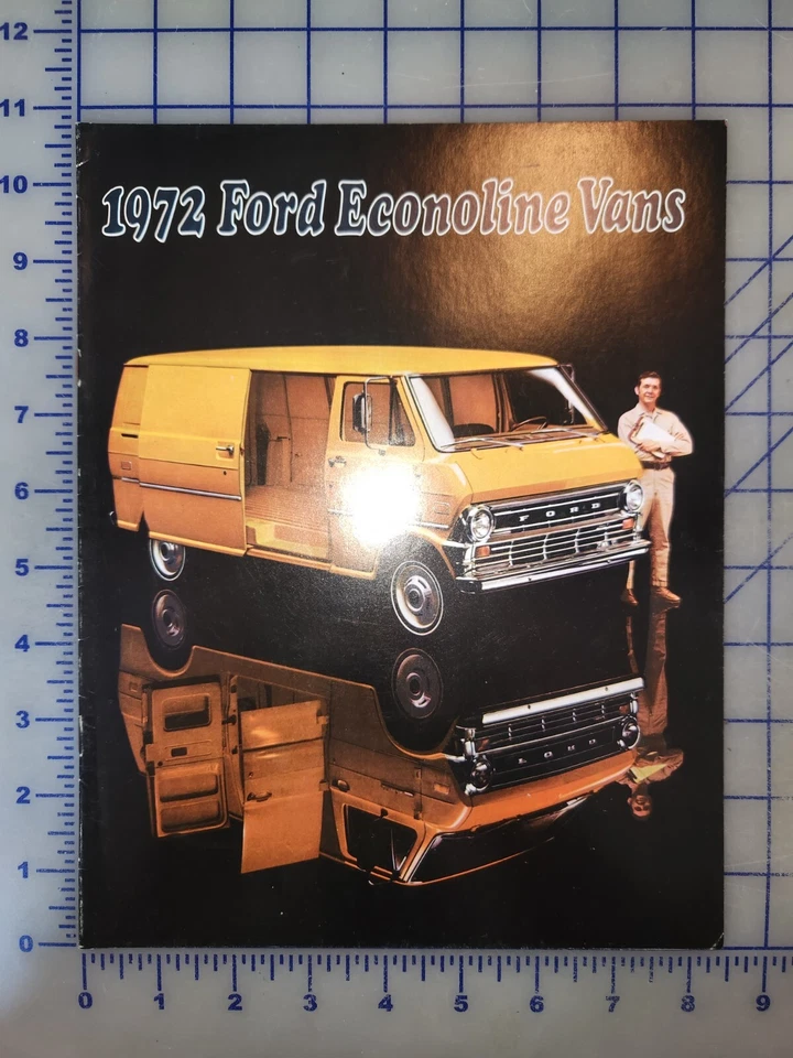 Ford Econoline E 100 200 300 1972 furgoneta folleto original Foto 1 de 1