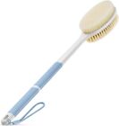 Back Scrubber Anti Slip for Shower,Back Brush Long Handle with Stiff and Soft