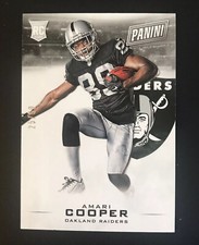 2015 Panini Black Friday Thick Stock Amari Cooper Rookie RC SP #37 Serial /50