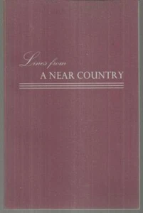 Lines from a Near Country Judith Behar Editor Signed Poet Jane Kirkman Smith - Picture 1 of 2