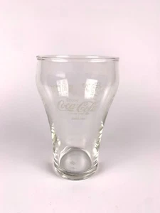 Coca Cola Bicchiere Vintage 12 oz 5" Goditi Coca Cola in 5 Lingue in tutto il mondo - Foto 1 di 5