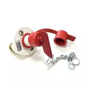 Marine Battery Isolator Switch With Removable Key & Cover - Durite 0-605-13 - Picture 1 of 3