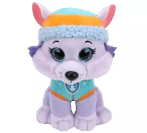 Peluche Ty Beanie Boos Paw Patrol Everest Husky Perro 6" Juguete de Peluche Cachorro MWMT NUEVO CON ETIQUETAS - Imagen 1 de 1