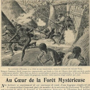Au coeur de la forêt mystérieuse - - Article de presse 1901 - Imagen 1 de 4