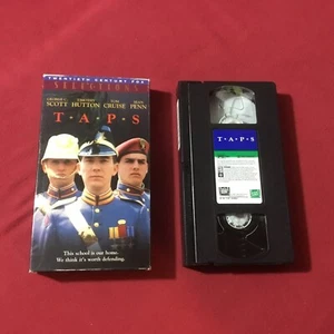 TAPS - VHS Tape (EX) copy Gearge C. Scott, Timothy Hutton, Sean Penn, Tom Cruise - Picture 1 of 2