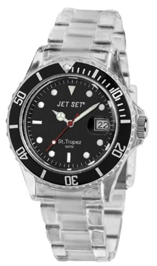 Nuevo Jet Set Unisex Mujer Hombre Reloj de Moda Policarbonato Reloj de Pulsera #069 Foto 1 de 1