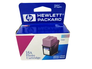 Hewlett Packard 16A Photo Cartridge C1816A Color Clear Sharp Expired 1998 - Picture 1 of 4