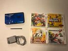 Nintendo 3DS XL Blue Pokemon X and Y Edition with games Bundle