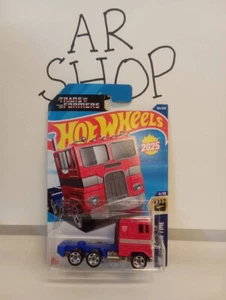 🔥Hot Wheels Transformer Optimus Prime 2025 Case F ( NEW ) - Picture 1 of 2