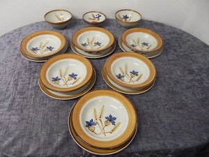 Schramberg Kornblume Speiseservice 6 Pers. SMF handgemalt Top Zustand - Bild 1 von 9