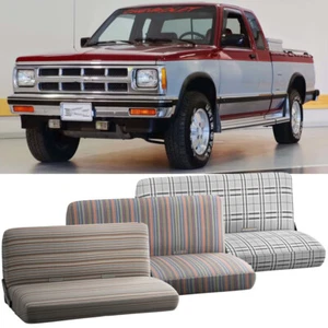 Deluxe Car Front Side Bench Saddle Blanket Seat Cover For 1982-1991 Chevy S10 - Picture 1 of 24