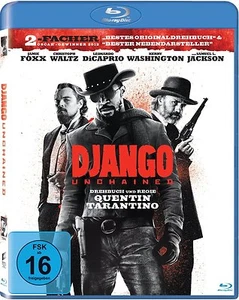 DJANGO UNCHAINED (Jamie Foxx, Christoph Waltz) Blu-ray Disc NEU+OVP - Bild 1 von 1