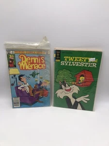 Dennis the Menace #11 Sept 1982 Marvel Tweety And Sylvester Vintage Comic Lot - Picture 1 of 2