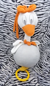 CM/ TROIS KILOS SEPT DOUDOU MUSICAL CANARD OIE OISEAU GRIS ORANGE 30CM 2 DISP - Picture 1 of 4