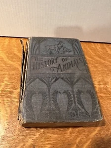 1890er Hardcover-Ausgabe Die Geschichte der Tiere Rev. W. Bingley - Bild 1 von 6