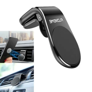 In Car Magnetic Phone Holder For Mount Air Vent Bracket For iPhone Android - Picture 1 of 12
