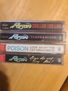 Poison music cassettes - Picture 1 of 1