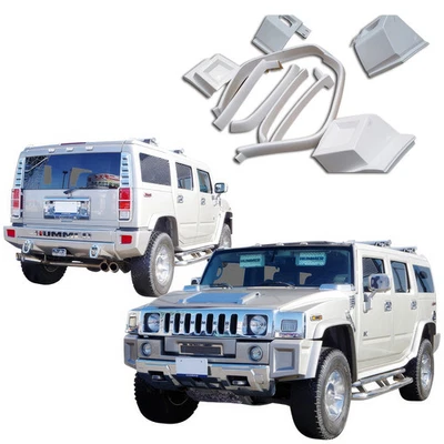ModeloDrive FRP BNW Body Kit 9pc for H2 Hummer 03-09 modelodrive_119476 - Image 1 of 4