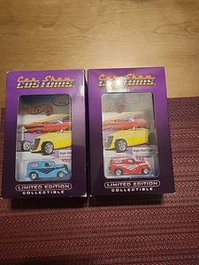 2 HOT WHEELS ANGLIA PANEL TRUCK CAR SHOW CUSTOM TEAL WITH REAL RIDERS RARITÄT L$$K - Bild 1 von 10