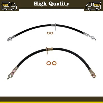 Línea de freno de manguera de freno delantera 2 para Toyota Highlander 3,0 L 2,4 L Foto 1 de 4