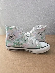 Pastel Converse Chuck Taylor All Star High Tops UK 4 EU36.5 Excellent Condition - Picture 1 of 18