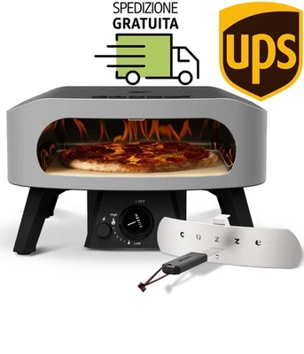 COZZE Forno Pizza a Gas 13” – Gas 30 mbar | Pietra in cordierite inclusa | NUOVO - Image 1 of 4
