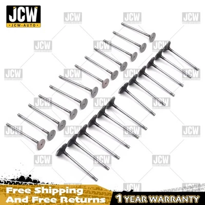 Juego de 24 válvulas de admisión y escape para Mercedes-Benz E280 C300 C250 2,5 3,0 L M272 Foto 1 de 4