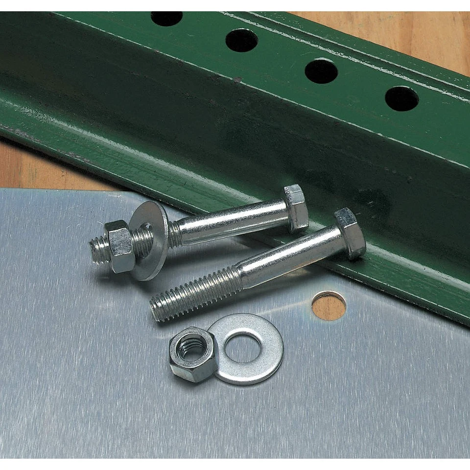 Hardware de montaje de letrero TAPCO 373-00693, plateado, PS, PK2 3YVU9 Foto 1 de 1