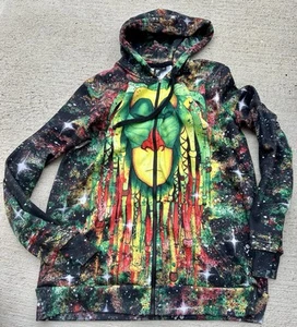 Electro Threads Rasta Rafiki Unisex Full Zip Hoodie Gr. XL - Bild 1 von 4