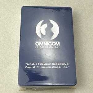 Omnicom of Michigan Inc Sealed Playing Cards Card Deck Cable Television Capital - Picture 1 of 6