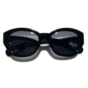 Gafas de sol Gianni Versace 462/A 852 ojo de gato negras  - Imagen 1 de 6