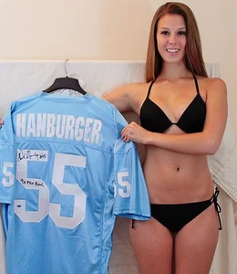 CHRIS HANBURGER signed jersey University of North Carolina Gator Bowl Champ 1963 - Picture 1 of 2