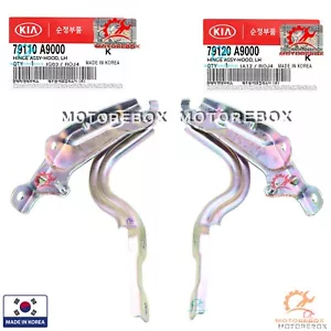 ⭐Genuine⭐ Hinges Hood 2pcs Left + Right 79110A9000+79120A9000 Kia Sedona 2015-20 - Picture 1 of 3