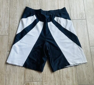 Adidas 2007 Mens Black Sports Shorts Size Large Shiny Lined Vintage - Picture 1 of 6