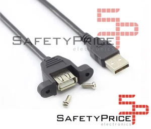 Cable alargador usb 30cm macho hembra montaje panel extensor SP - Imagen 1 de 4
