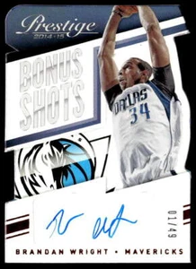 2014-15 Panini Prestige #77 Brandan Wright 1/49 Mavericks - Picture 1 of 2