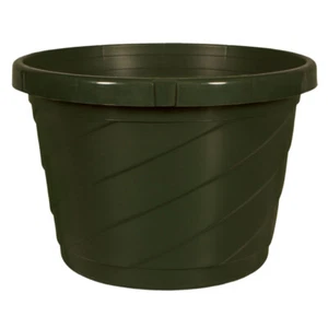 Hanging Basket, (Qty. 10), 8" Green Euro Style, HC Companies, w/Wire Hangers - Picture 1 of 2