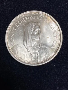 1967-B PLATA 5FR SUIZO - Suiza 5 francos - Imagen 1 de 17