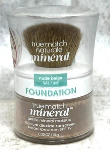 L'OREAL True Match Mineral Foundation Nude Beige W3 / 460 DISCONTINUED - Picture 1 of 3
