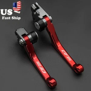 CNC Red Pivot Dirt Clutch Brake Lever For CRF230F 2003-2020 CRF150F 2003-2020 - Picture 1 of 10