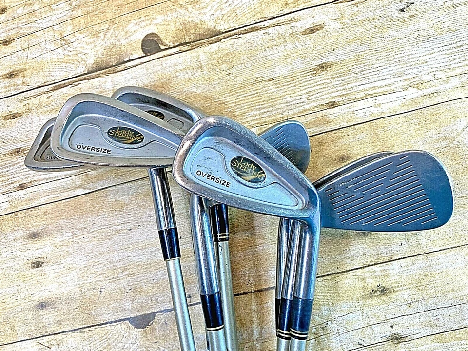 JUEGO DE HIERRO ESTERLINA GOLFSMITH DAMA 4 - PW RH APOLLO SOMBRA GRAFITO (7 PALOS) ⛳GUC Foto 1 de 4