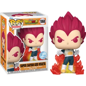 Dragon Ball Super Broly - Super Saiyan God Vegeta Pop! Vinyl + POP PROTECTOR - Picture 1 of 5