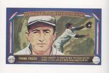 1982 Davco Hall of Fame Baseball Stars Frankie Frisch Frank Frisch HOF