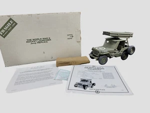 Vintage Danbury Mint WW II Rocket Launcher Jeep 1942 Vintage Replica - Picture 1 of 14