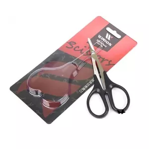 Table Tennis Rubber Cutting Scissors 30° Bent Sharp 3CR13 Stainless Steel Cutter - Picture 1 of 11