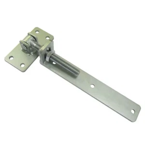 Schwerer Torscharnier mit Fixierplatte –  verstellbar, ideal für Tore und Zäune. - Bild 1 von 10