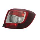 Dacia Sandero Rear Light 2013-2017 Tail Lamp Lens Dark Red Surround Drivers