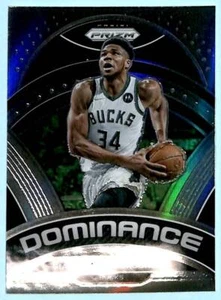 2022-23 Panini Prizm Giannis Antetokounmpo Dominance #21 Silver Prizm Bucks - Bild 1 von 2
