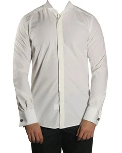 Smoking Hemd Herren extra langarm 47/48 Gr.3XL ivory - Bild 1 von 4